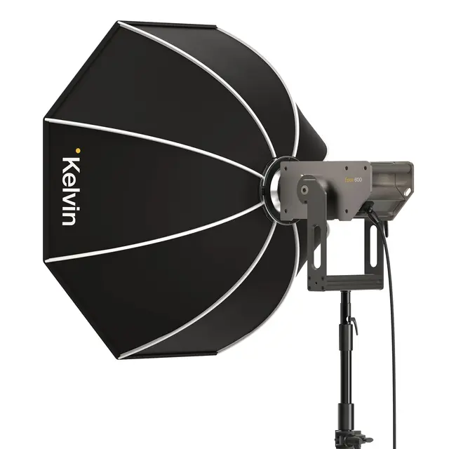 Kelvin Speed Softbox Octa 3 90cm. Med Grid, 2 Diffusere og Bag 