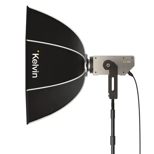 Kelvin Speed Softbox Octa 3 90cm. Med Grid, 2 Diffusere og Bag 