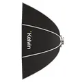 Kelvin Speed Softbox Octa 4 110cm. Med Grid, 2 Diffusere og Bag