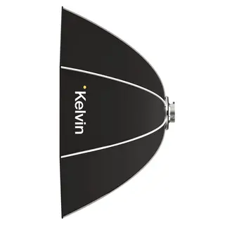 Kelvin Speed Softbox Octa 4 110cm. Med Grid, 2 Diffusere og Bag