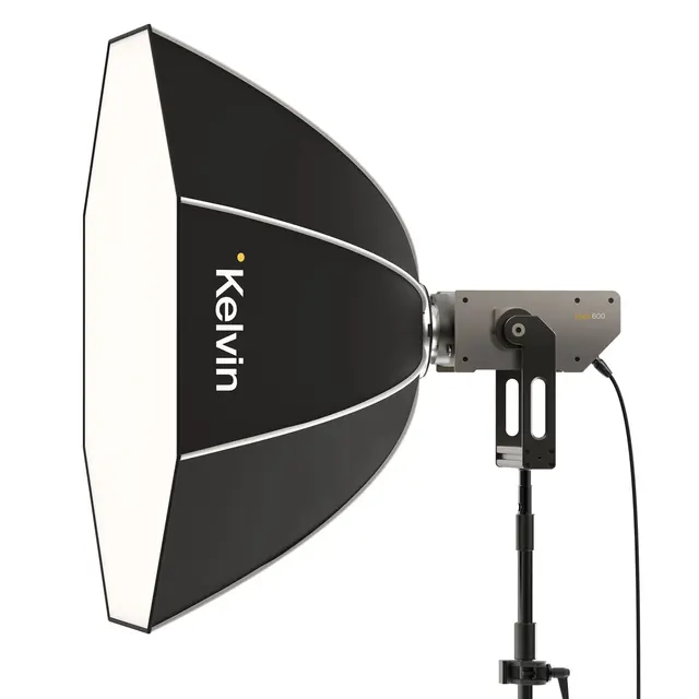 Kelvin Speed Softbox Octa 4 110cm. Med Grid, 2 Diffusere og Bag 