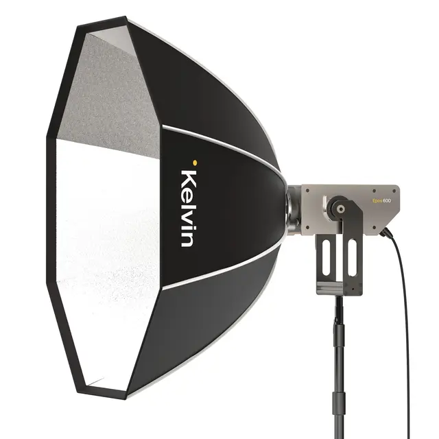 Kelvin Speed Softbox Octa 4 110cm. Med Grid, 2 Diffusere og Bag 