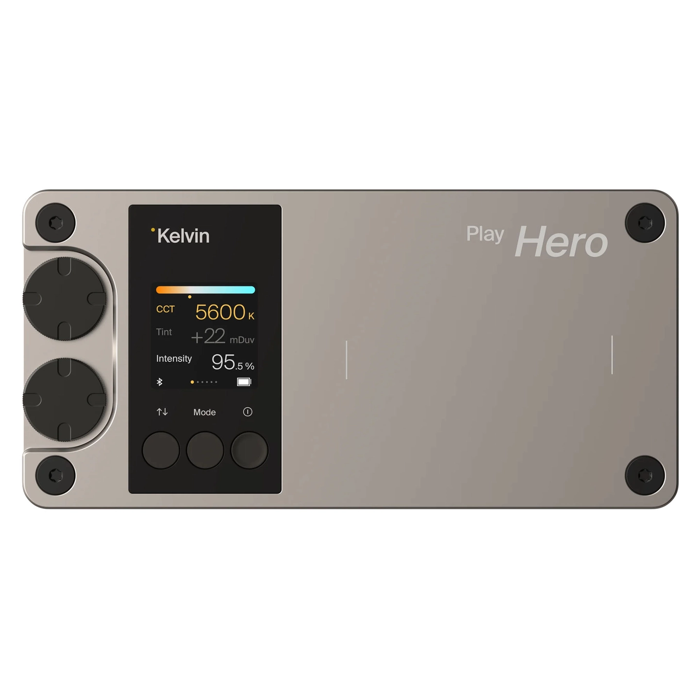 Kelvin Play Hero Kraftig RGBACL-lyspanel i lommeformat