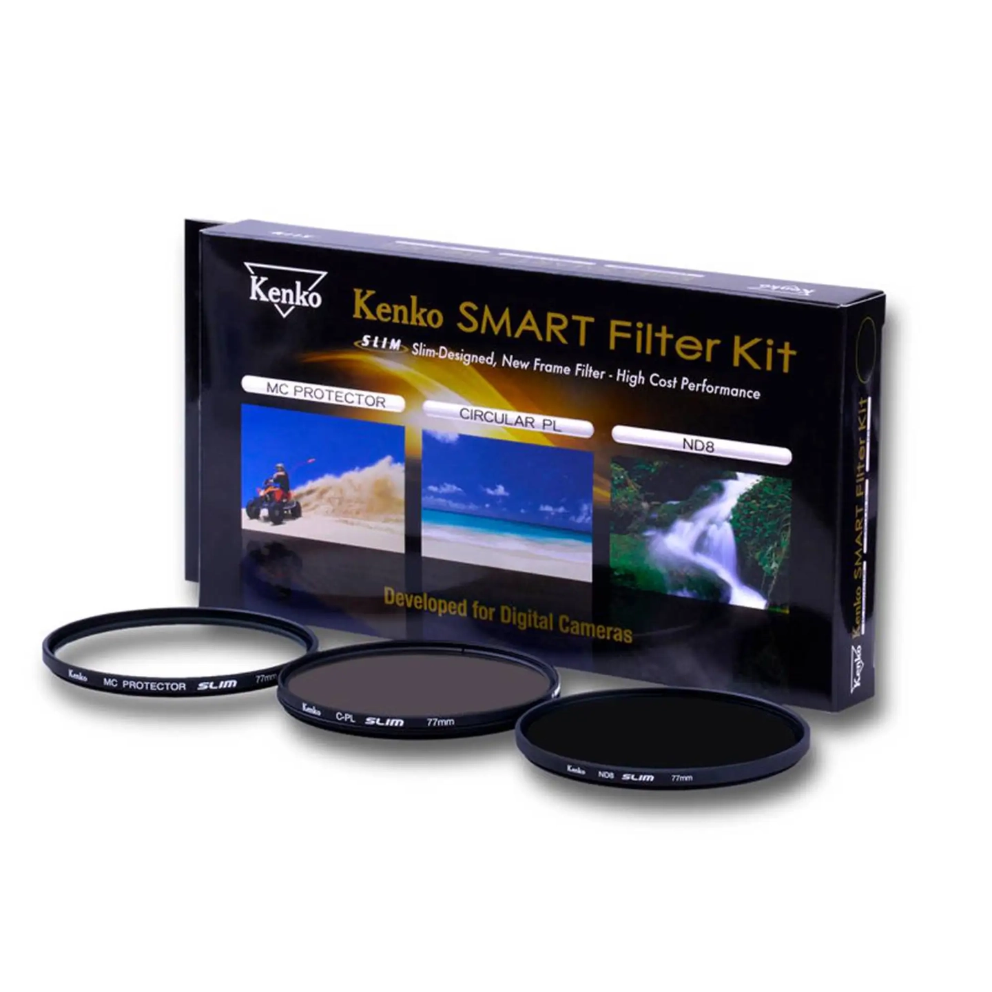 Kenko Smart Filter 3-Kit Protect 82mm 82mm. CPL/ND8