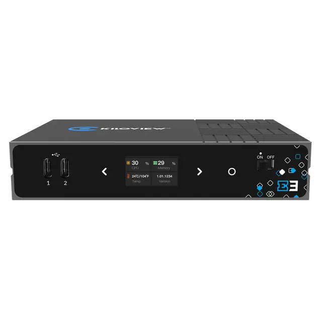 Kiloview E3 Video Encoder NDI|HX2/ NDI|HX3/ SRT/ RTMP/ RTSP/ UDP/ 