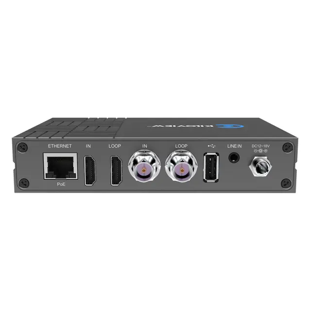 Kiloview E3 Video Encoder NDI|HX2/ NDI|HX3/ SRT/ RTMP/ RTSP/ UDP/ 