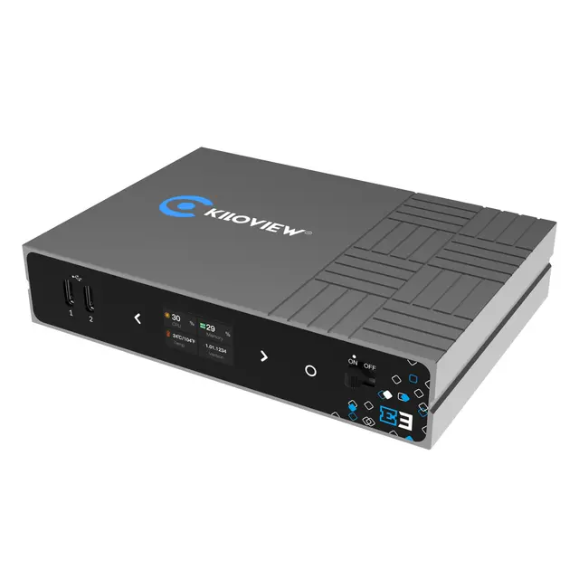 Kiloview E3 Video Encoder NDI|HX2/ NDI|HX3/ SRT/ RTMP/ RTSP/ UDP/ 