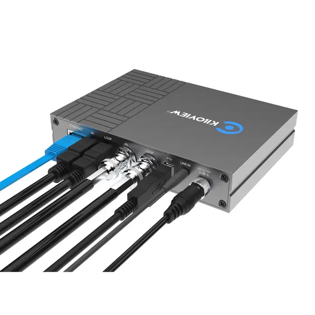 Kiloview E3 Video Encoder NDI|HX2/ NDI|HX3/ SRT/ RTMP/ RTSP/ UDP/ 