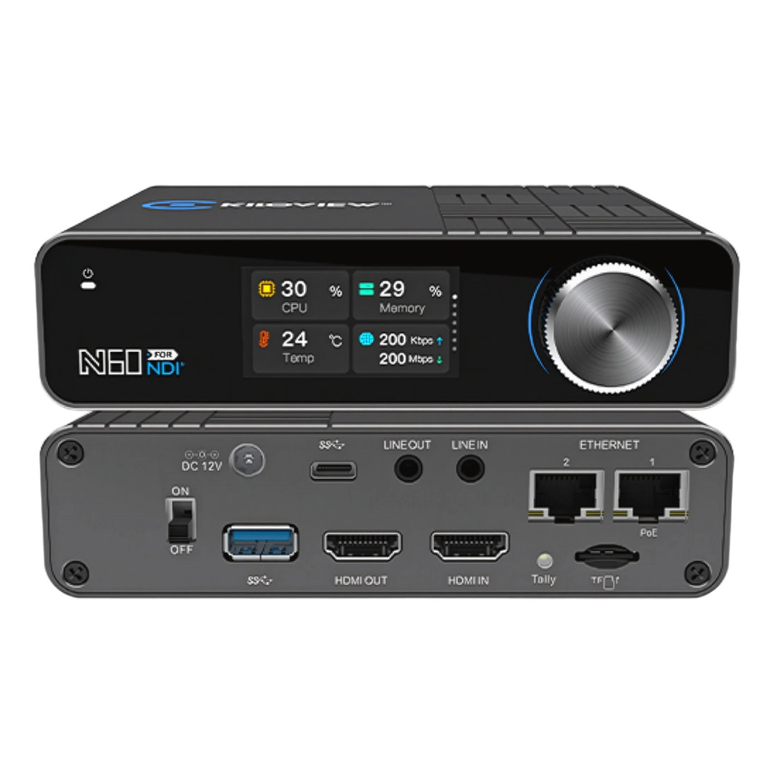 Kiloview N60 UHD 4K HDMI/USB to NDI Bi-Directional Video Converter
