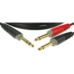 Klotz Stereo Jack - X2 Jack 1 meter Jack 6.35 mm - 2 xJack 6.35 mm