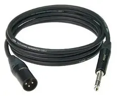 Klotz XLR-Jack 3 meter Mikrofon kabel 3 Meter XLR-Jack Balansert