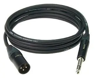 Klotz XLR-Jack 3 meter Mikrofon kabel 3 Meter XLR-Jack Balansert 