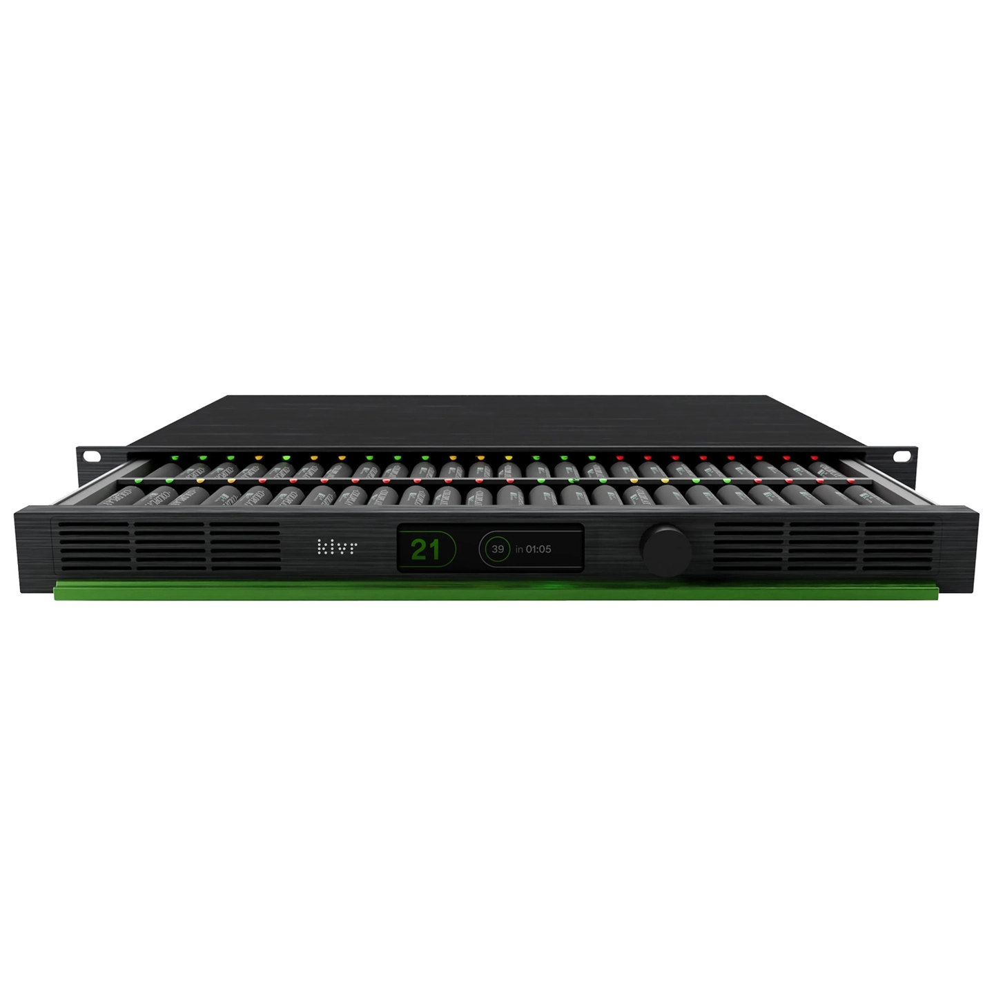 KLVR Charger Pro 1U 48x AA Rackmontert batterilader for 48x AA