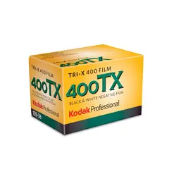 Kodak Tri-X TX 400 135/36 film 1pk. Sort/Hvit negativ film. TX 135/36