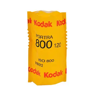 Kodak Portra 800 120x5 5pk. Negativ fargefilm. ISO 800 120 film