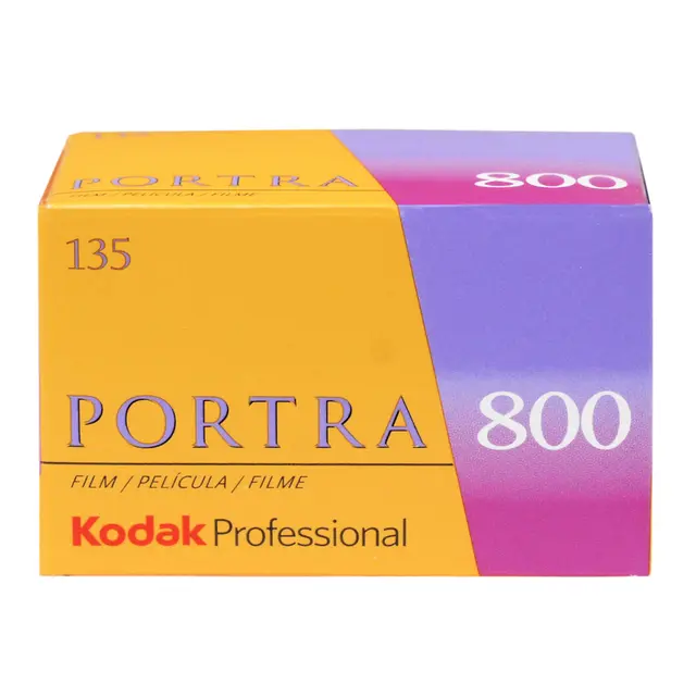 Kodak Portra 800 135-36 1pk. Negativ fargefilm. ISO 800 135 film 