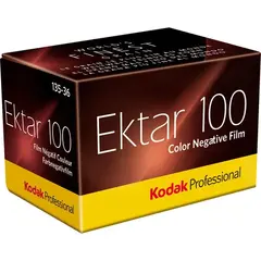 Kodak Ektar 100 135-36 1pk. Neg. fargefilm. ISO 200. 135 film