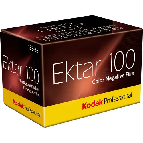 Kodak Ektar 100 135-36 1pk. Neg. fargefilm. ISO 200. 135 film 