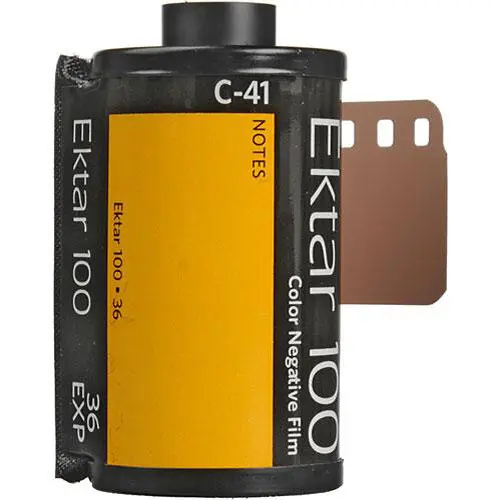 Kodak Ektar 100 135-36 1pk. Neg. fargefilm. ISO 200. 135 film 