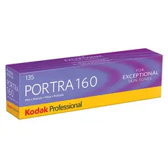 Kodak Portra 160 135-36x5 5pk. Negativ fargefilm. ISO 160 135 film