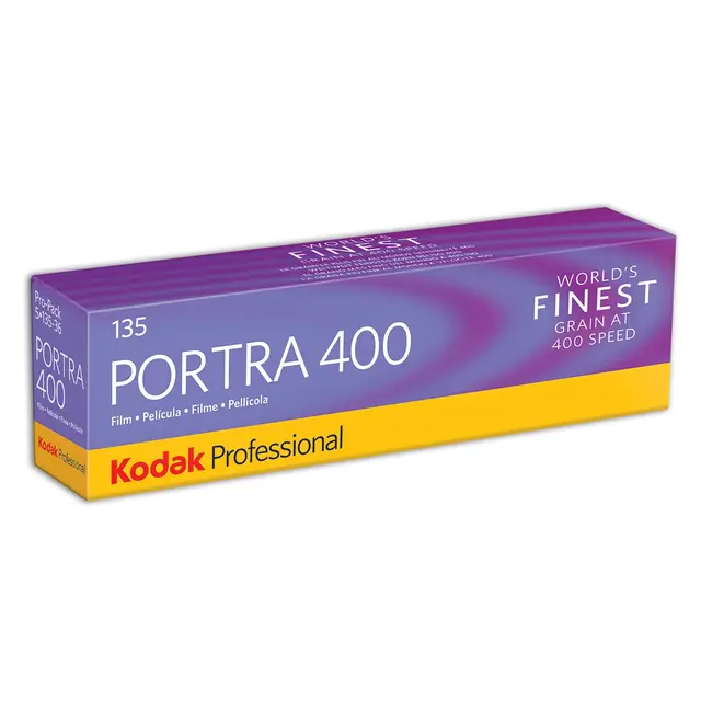 Kodak Portra 400 135-36x5 5pk. Negativ fargefilm. ISO 400 135 film 