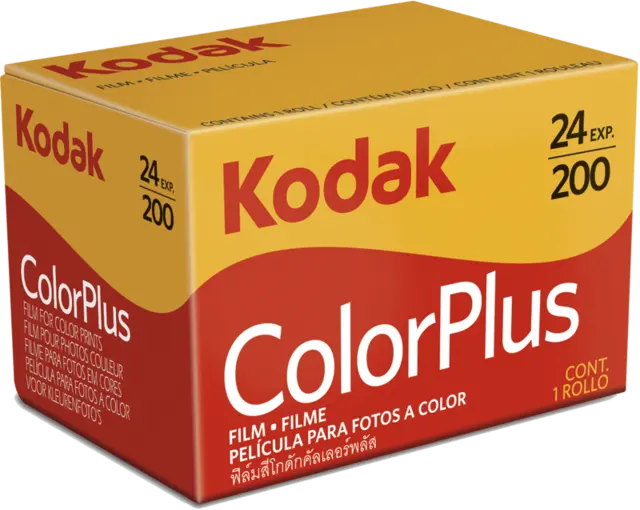 Kodak Colorplus 200 135/24 Fargetilm 135mm 200ASA 24exp 