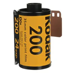 Kodak Gold 200 135/24x3 3pk. Negativ fargefilm. ISO 200. 3x24exp