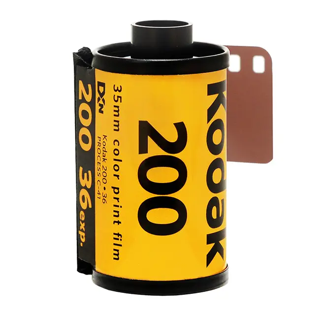 Kodak Gold 200 135/36 x1 1pk. Negativ fargefilm. ISO 200. 36exp 