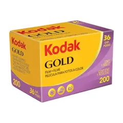Kodak 135 Gold 200 36x1 1pk. Negativ fargefilm. ISO 200. 36exp