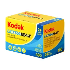 Kodak Ultra MAX 400 135-24 Negativ fargefilm. ISO 400 135 film