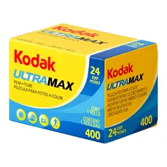 Kodak Ultra MAX 400 135-24 Negativ fargefilm. ISO 400 135 film