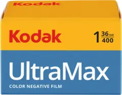 Kodak UltraMAX 400 135-36 Negativ fargefilm. ISO 400 135 film