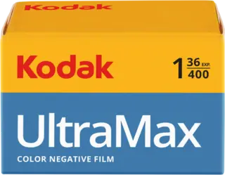 Kodak UltraMAX 400 135-36 Negativ fargefilm. ISO 400 135 film