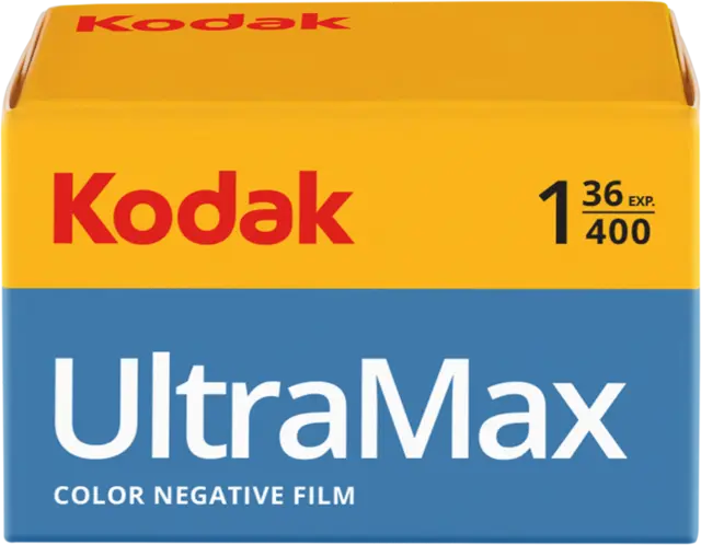 Kodak UltraMAX 400 135-36 Negativ fargefilm. ISO 400 135 film 