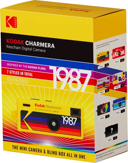 Kodak Charmera Keychain Digital Camera Blind Box 
