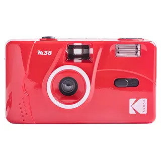 Kodak M38 Reusable Camera Flame Scarlet Gjenbrukbart filmkamera m/blits. 35mm