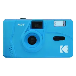 Kodak M35 Reusable Camera Blue Gjenbrukbart filmkamera m/blits. 35mm
