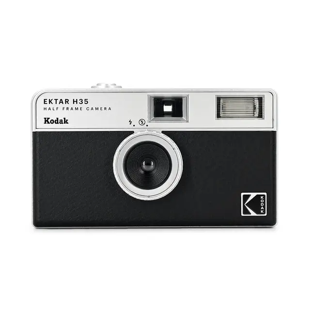 Kodak Ektar H35 Film Camera Black Halvformat kompaktkamera for 135mm film 