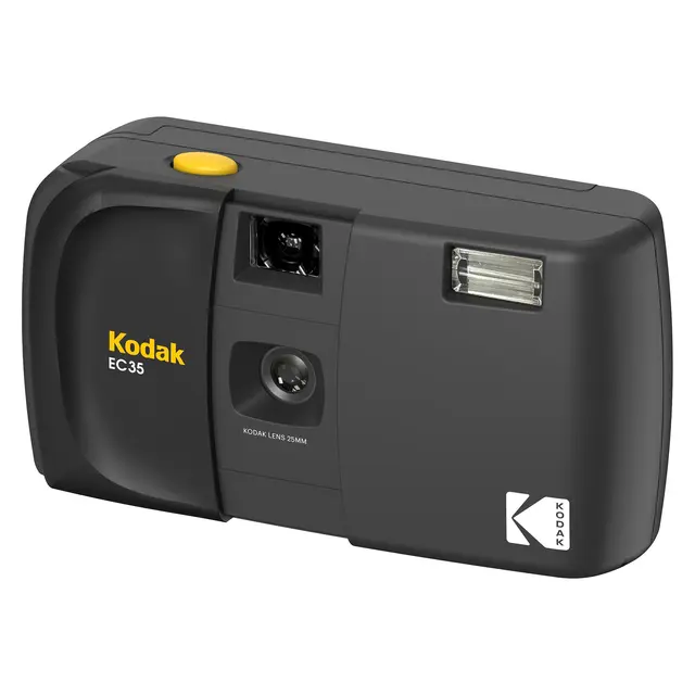 Kodak EC35 Film Camera Med Kodak Ultra Max 24 Exp 