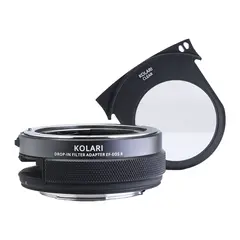 Kolari RF Mount RF to EF Adapter Drop in Filter Adapter w/ Clear Filter