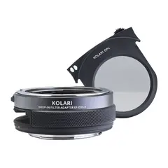 Kolari RF Mount RF to EF Adapter Drop in Filter Adapter w/ CPL Filter