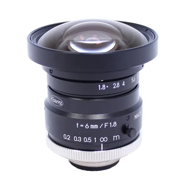 Dream Chip Kowa 6mm F1.8 - 16 C-Mount linse 