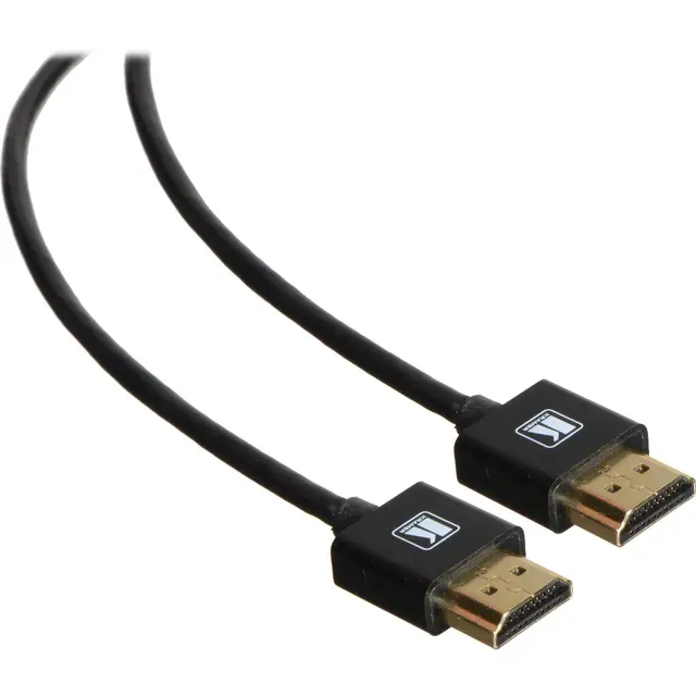Kramer HDMI Pico Kabel 0,9m Sort 0,9 Meter Vanlig-Vanlig HDMI 