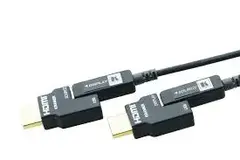 Kramer HDMI Optiske 4K Kabel 10m 10 Meter Pluggbare HDMI Sort