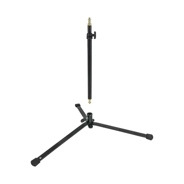 Kupo 013 Folding Base Mini Stand Lysstativ for bakgrunnslys 3-fot med arm 