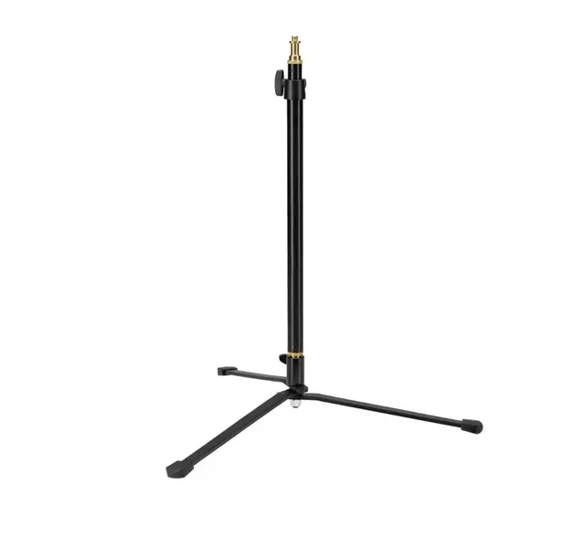 Kupo 013 Folding Base Mini Stand Lysstativ for bakgrunnslys 3-fot med arm 