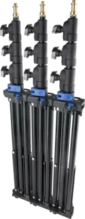 Kupo 070AC Mini Click Light Stand x3 3 Pack Lysstativ KIT. Klikk versjon
