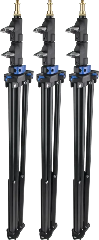 Kupo 080AC Midi Click Light Stand 3 stk 3 pk Lysstativ