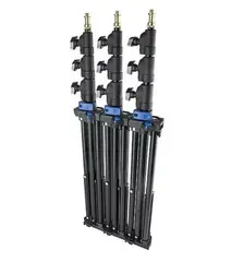 Kupo 080AC Midi Click Light Stand 3 stk 3 pk Lysstativ