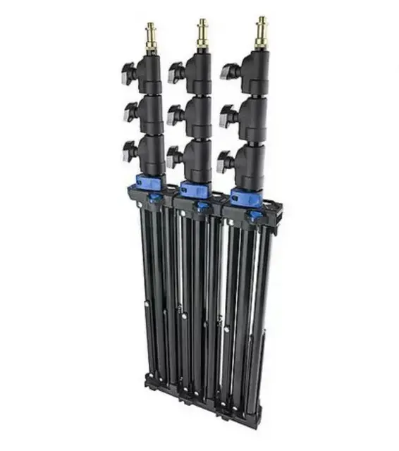 Kupo 080AC Midi Click Light Stand 3 stk 3 pk Lysstativ 